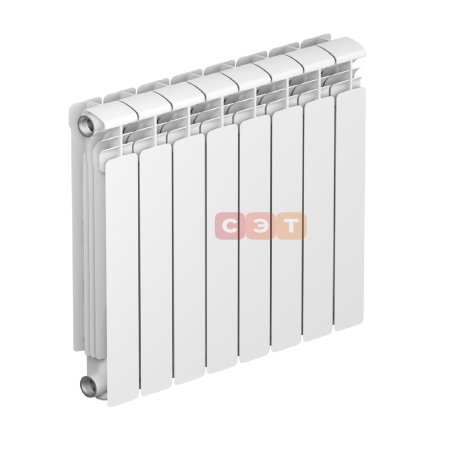 Алюминиевый радиатор Alum 500 ( 8 секций)